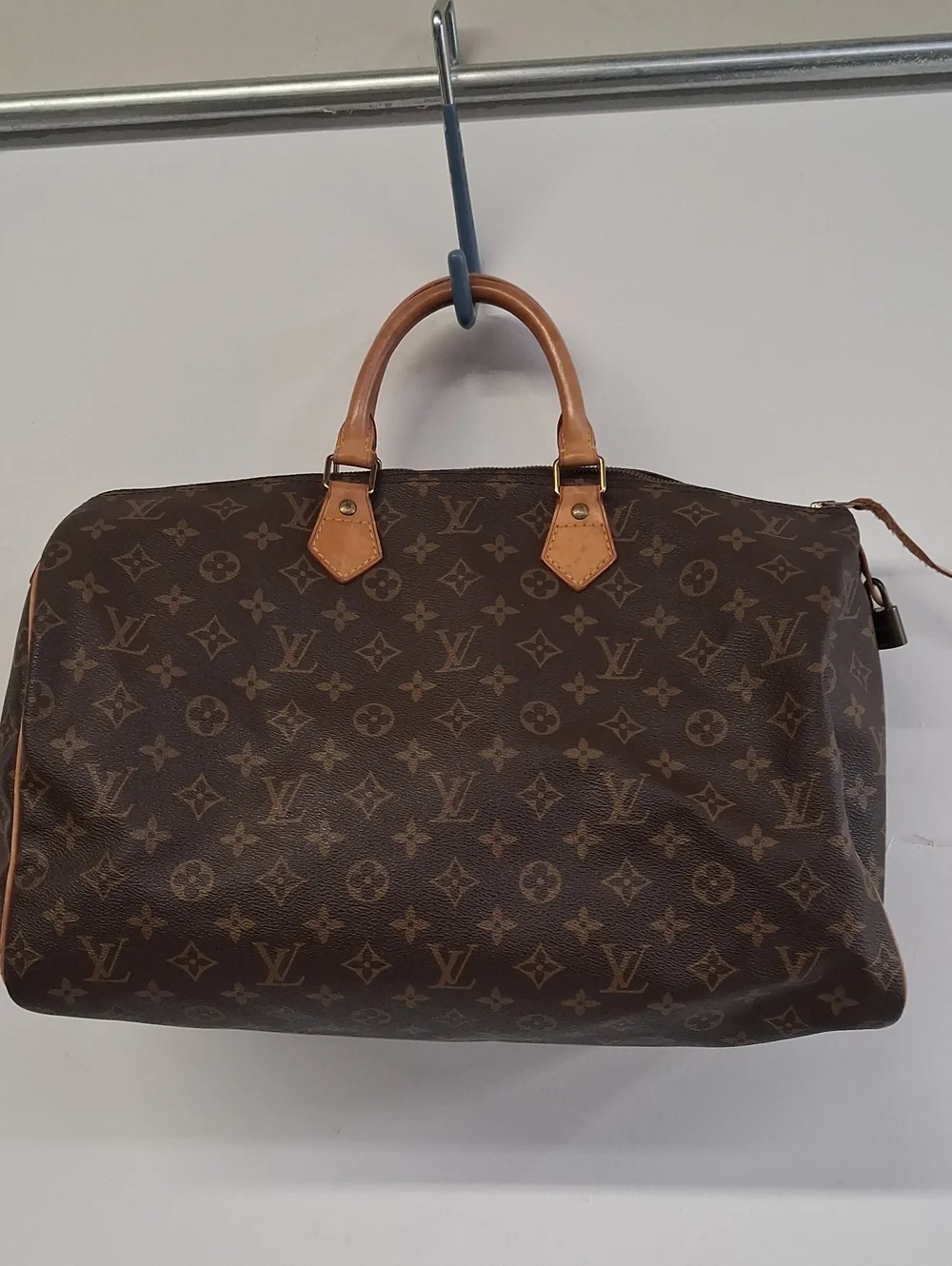 VINTAGE Louis Vuitton Speedy 40 Monogram Duffel Bag, Unisex